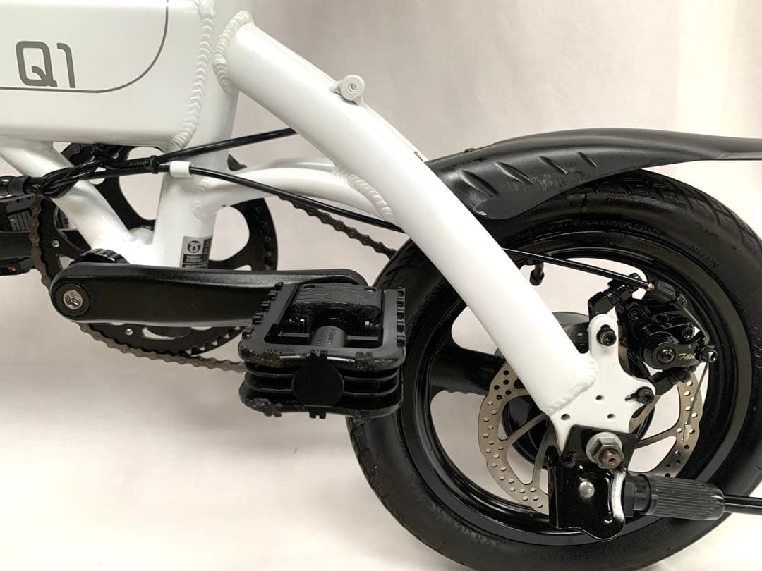 送料無料HoldOn折り畳み電動自転車Q1 36V7.5Ah14インチ動作確認済