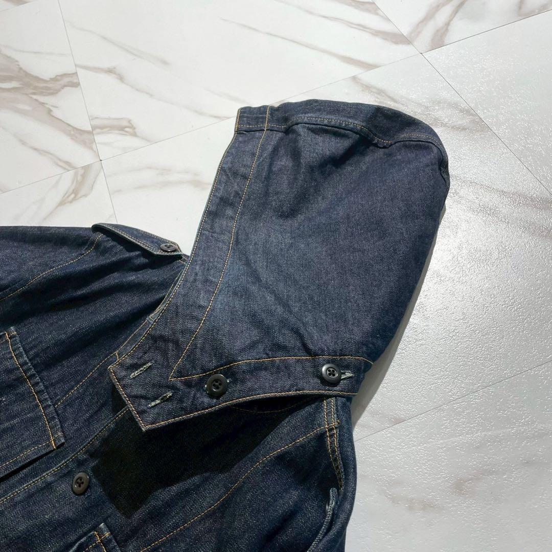 ジャケット・アウター Y's for men 2Way Hooded coat denim L