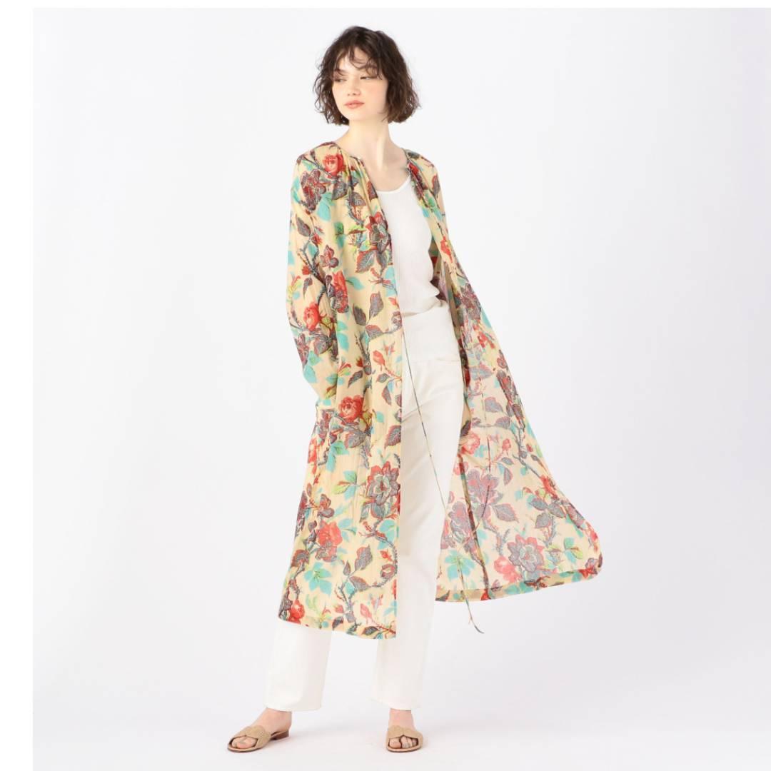 美品 ソレイアード 4way コットンボイル カシュクール ロングワンピース