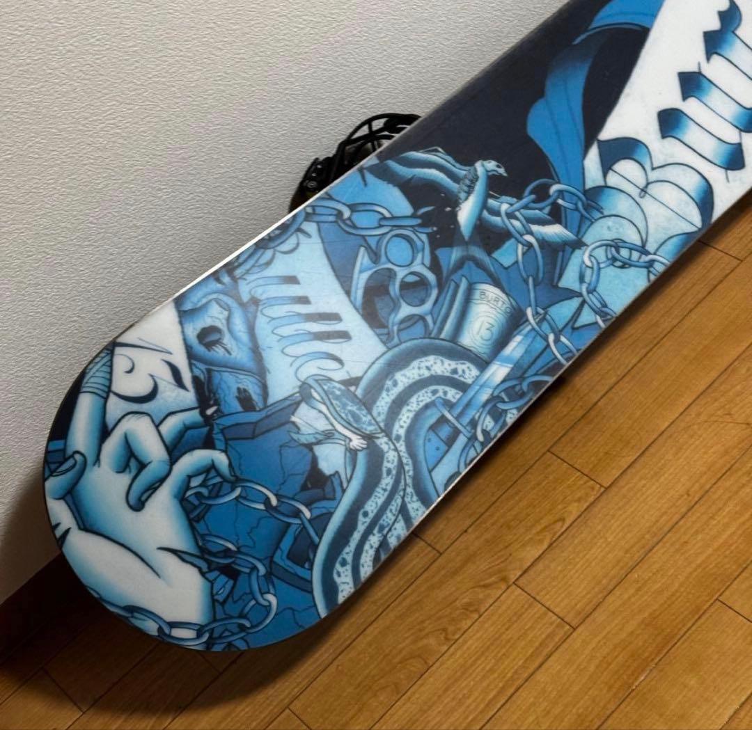 Burton × Salomon スノーボード 154cm ケース付き