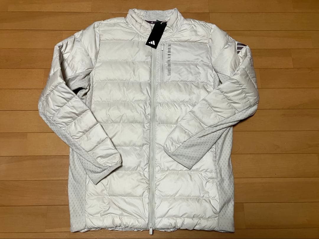 adidas WIND. RDY チェストポケット付き フルジップ ダウン