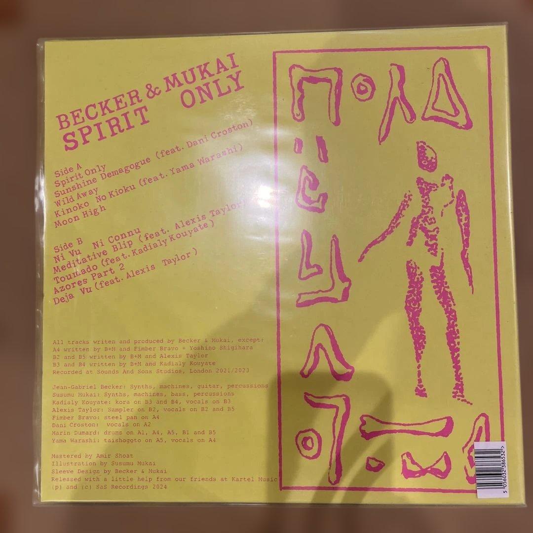 洋楽 BECKER & MUKAI SPIRIT ONLY