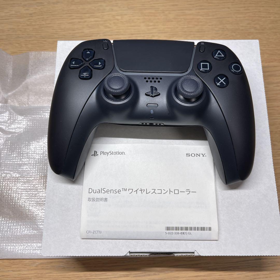 使用少 PS5 DualSense ワイヤレス コントローラー 黒