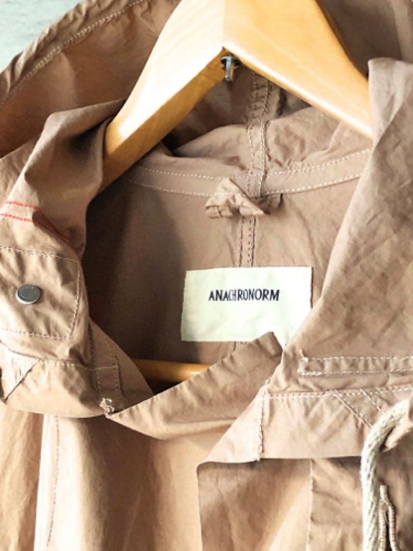 ジャケット・アウター anachronorm HOODED PARKA LONG COAT