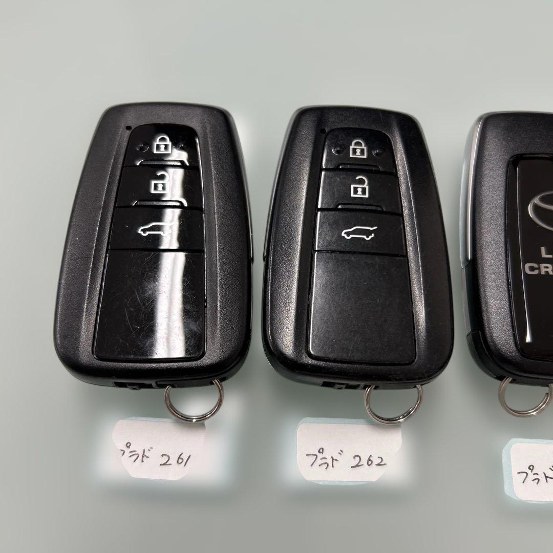 トヨタ純正スマートキー プラドまとめ売り