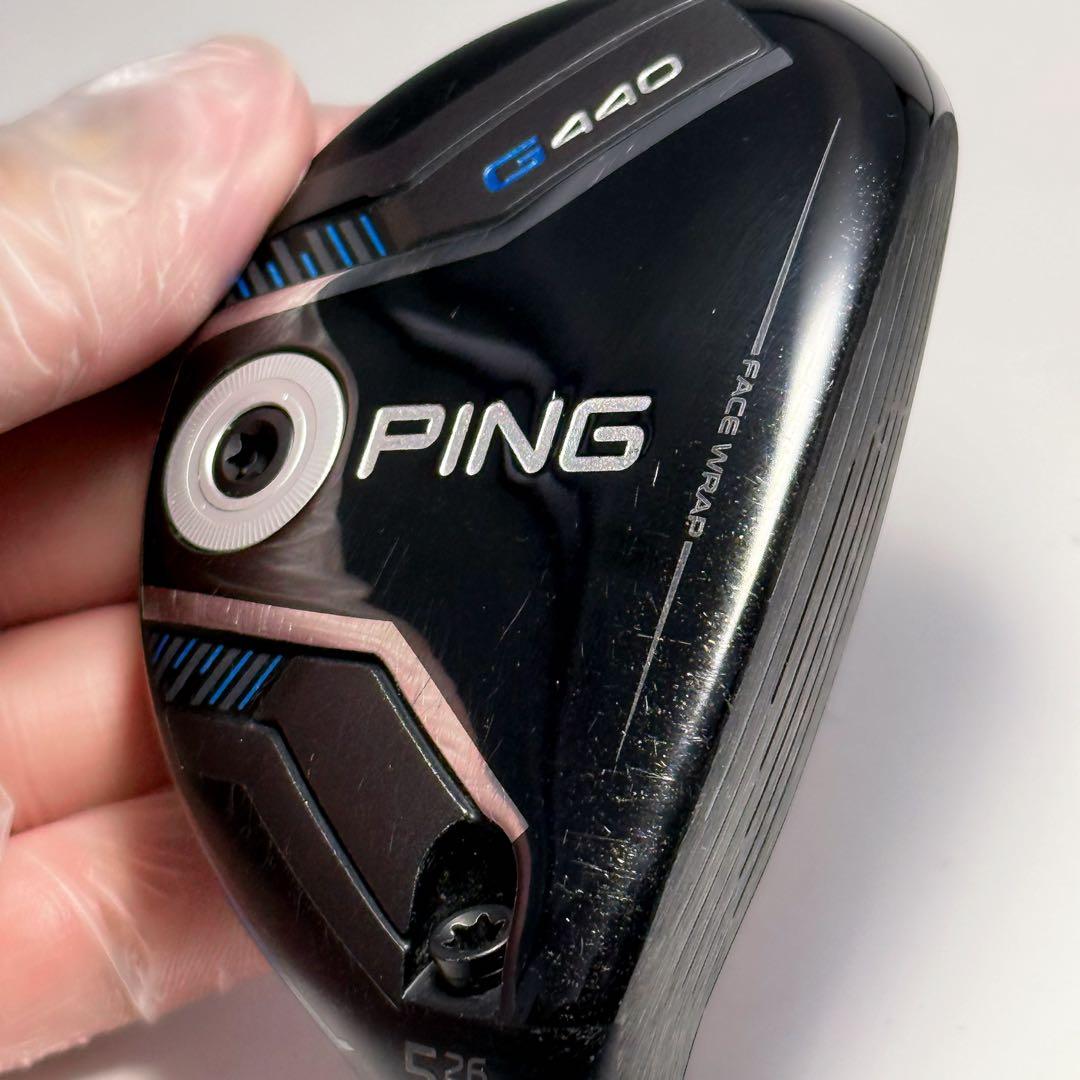 G440HL UT5 26° PING ピン　ユーティリティ ヘッドとカバーのみ