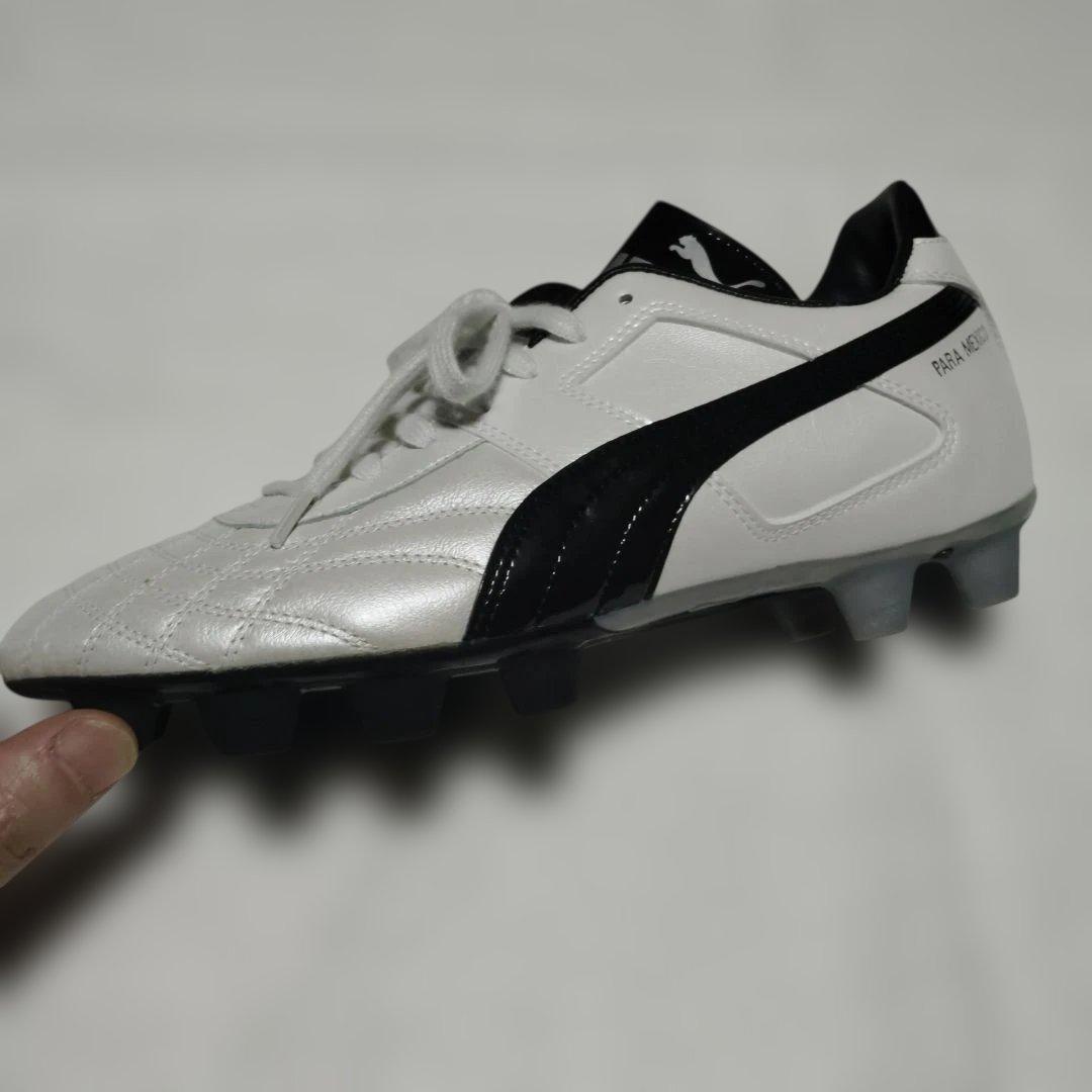 PUMA サッカーシューズ ホワイト/ブラック PARA MEXICO