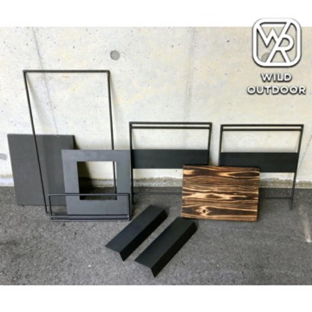 WILD OUTDOOR ワイルドアウトドア タフまるJr アイアンテーブル