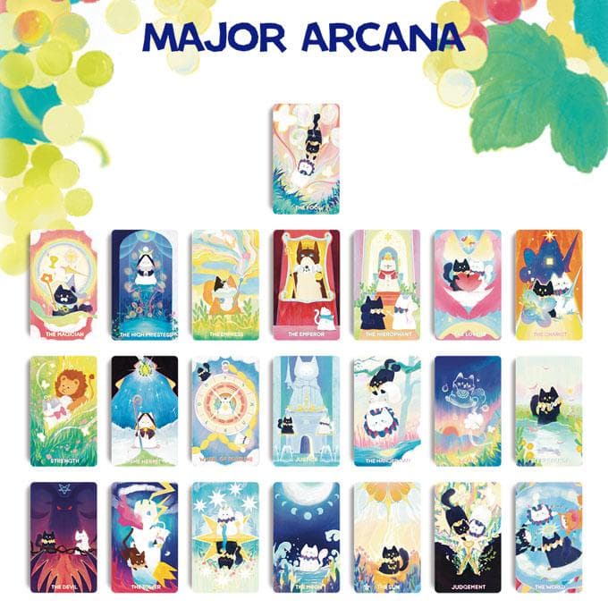 【正規品タロットカード】レア✨クラウドファンディング完売✨魔法の猫たちのカード