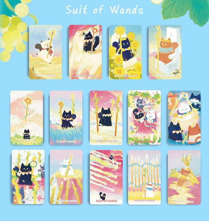 【正規品タロットカード】レア✨クラウドファンディング完売✨魔法の猫たちのカード