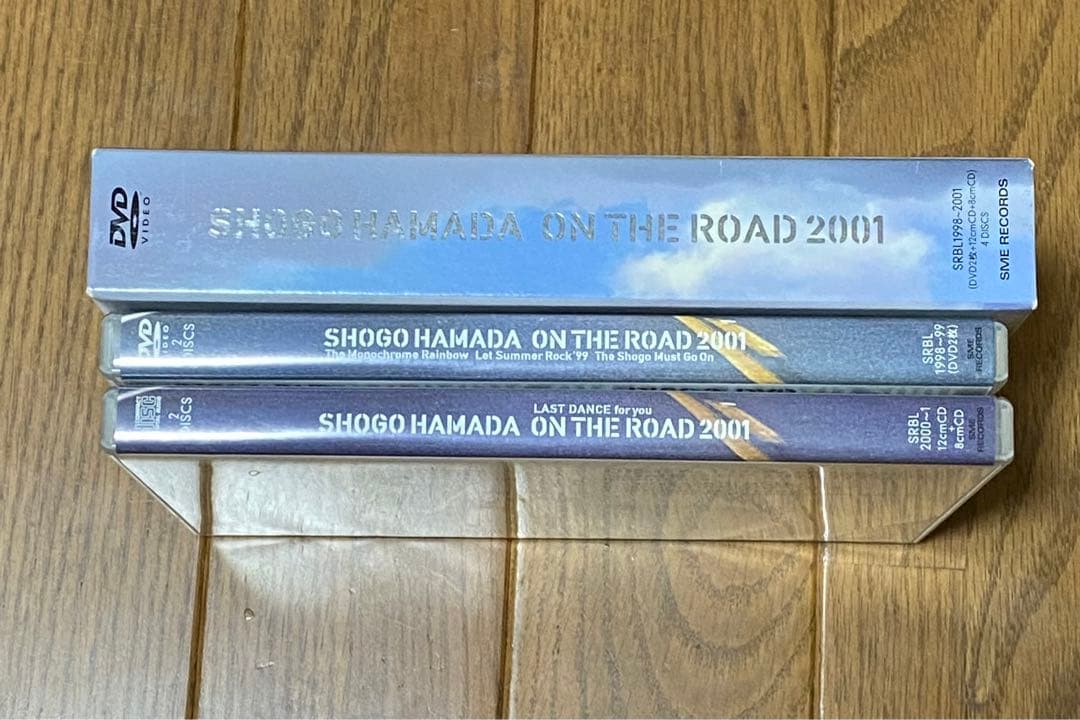 浜田省吾/ON THE ROAD 2001〈初回限定生産・DVD2枚+CD2枚