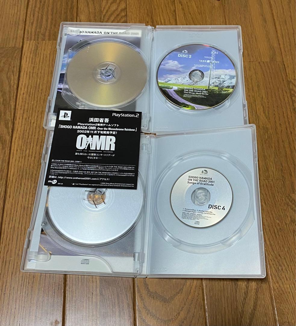 浜田省吾/ON THE ROAD 2001〈初回限定生産・DVD2枚+CD2枚