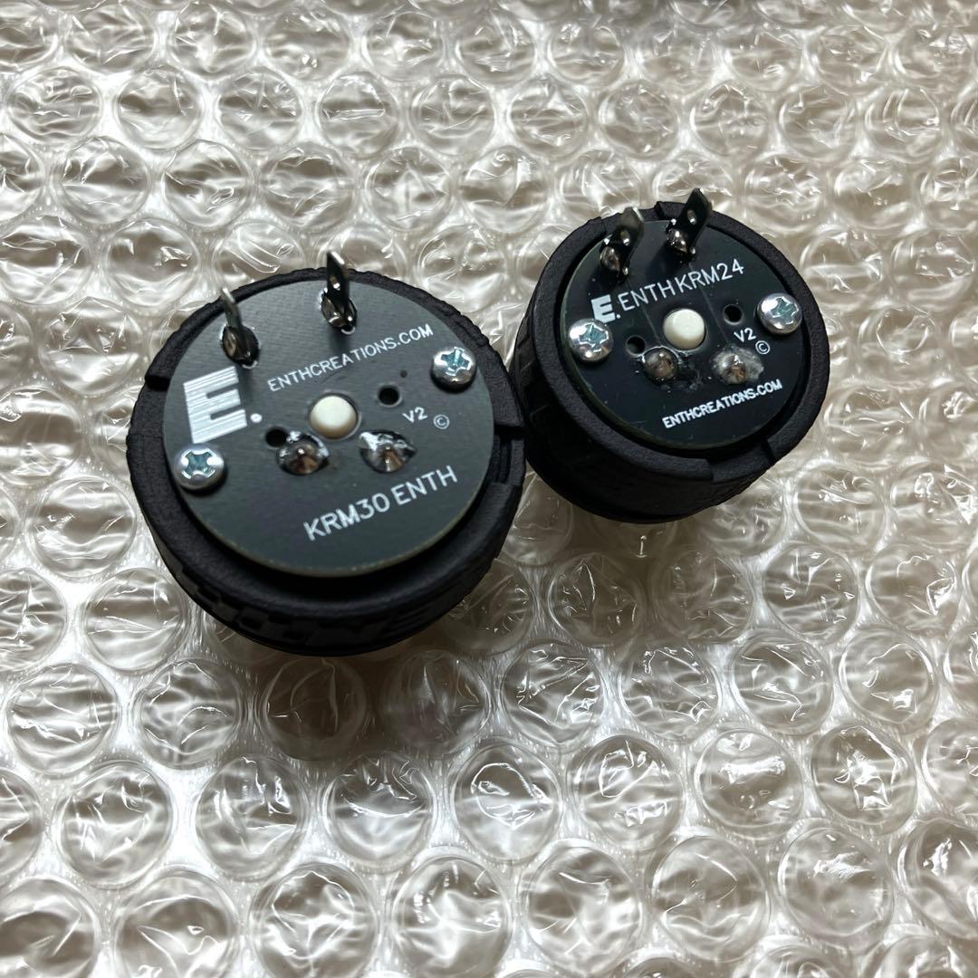 ENTH Creations KRMプッシュボタン 30mm1個 24mm11個