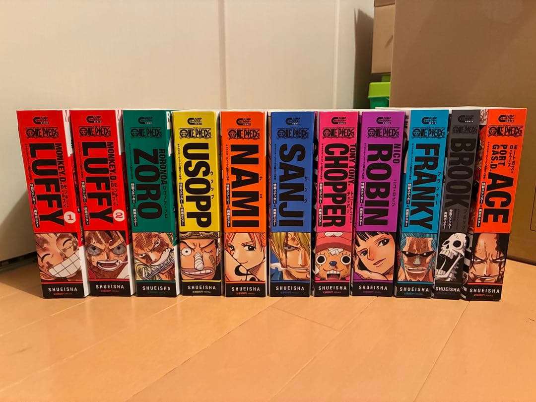 ONE PIECE ジャンプキャラクターリミックス　全巻11冊セット