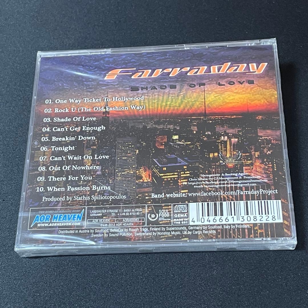 新品/ギリシャメロハー,AOR◆FARRADAY/SHADE OF LOVE