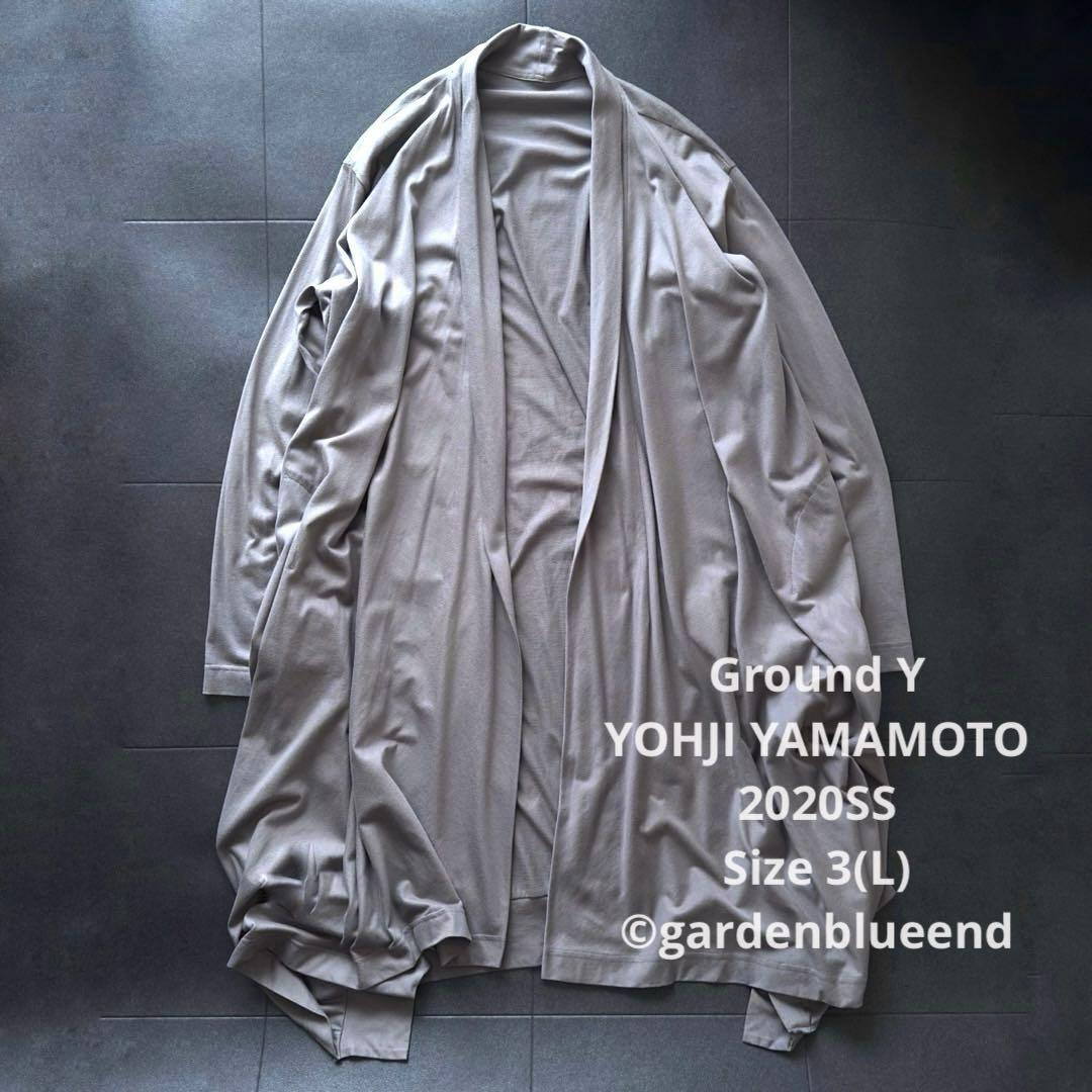 Ground Y YOHJI YAMAMOTO ロングカーディガン ガウンコート