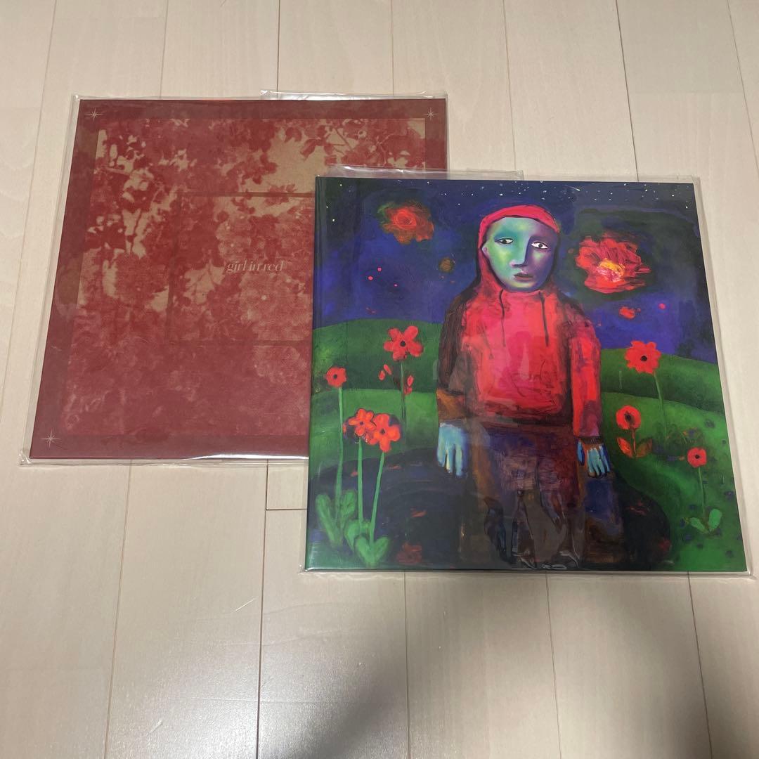 girl in red レコード　LP 2点セット