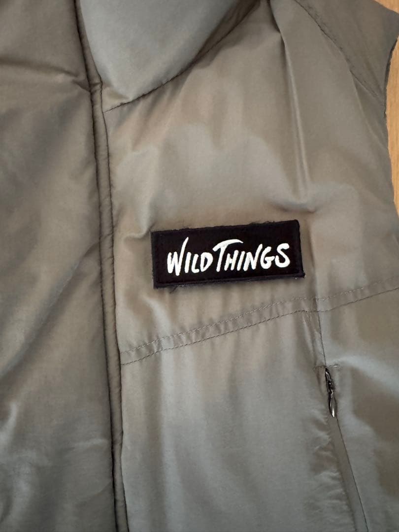 nori WILD THINGS グレー ダウンベスト