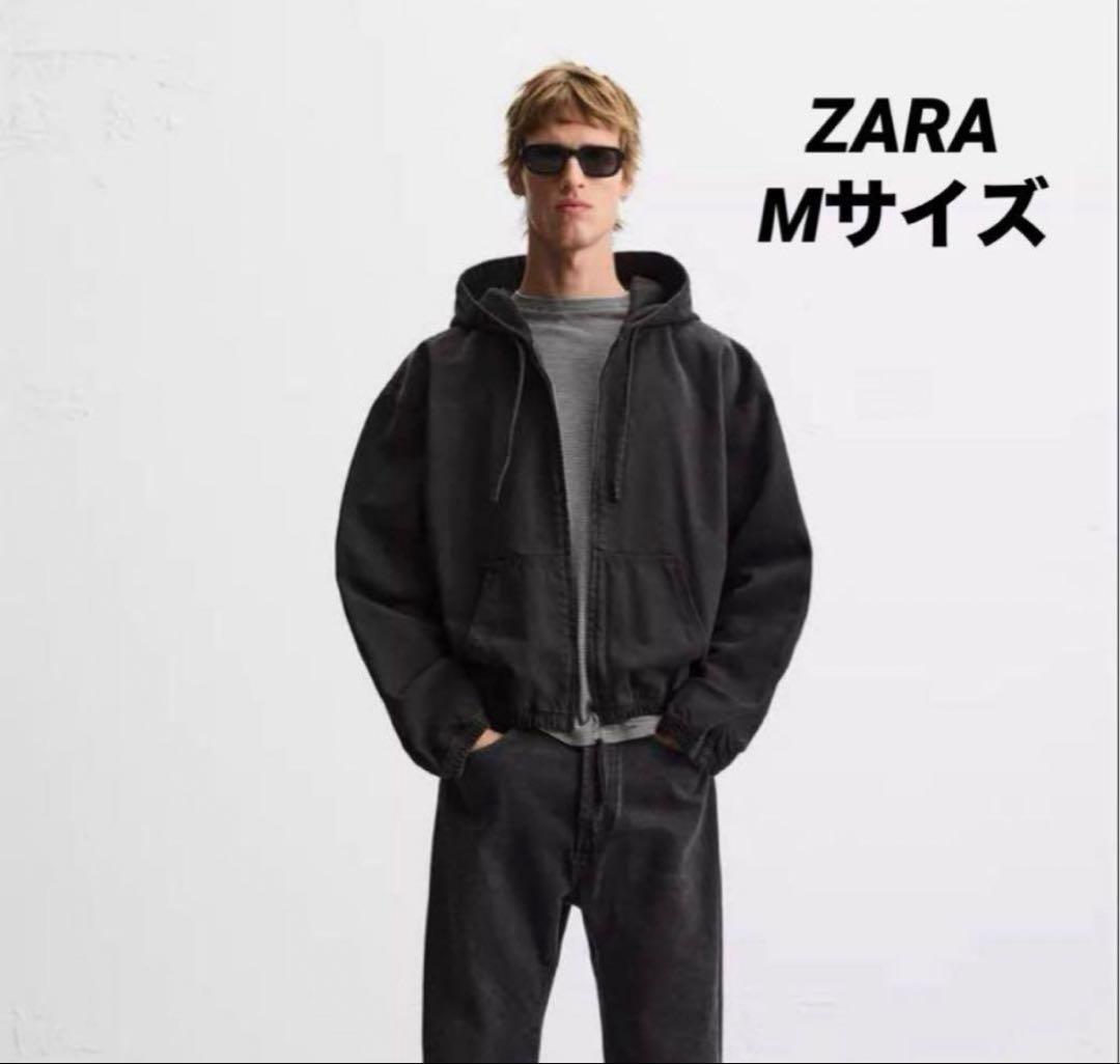 ZARA ザラ フード デニムジャケット Mサイズ 完売品