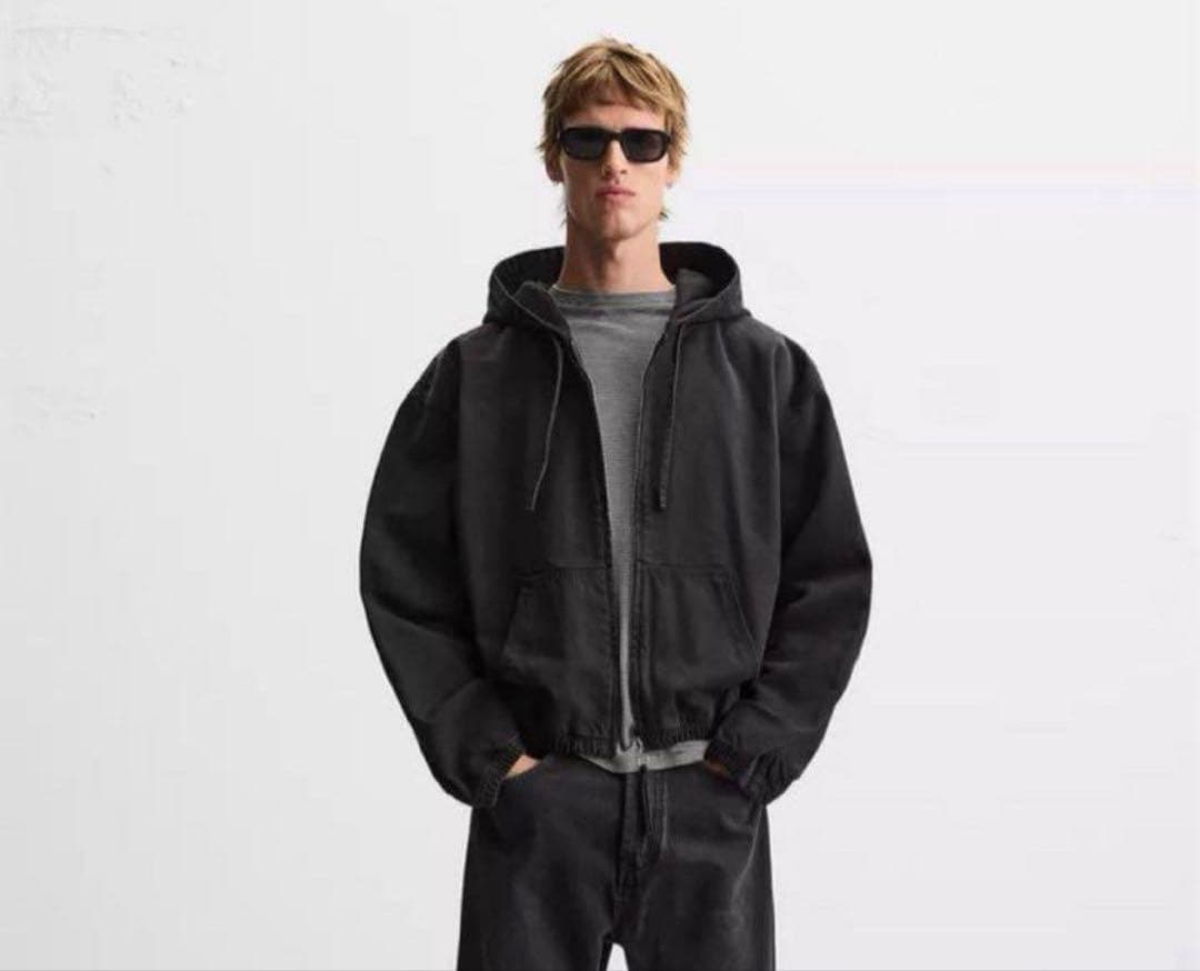 ZARA ザラ フード デニムジャケット Mサイズ 完売品