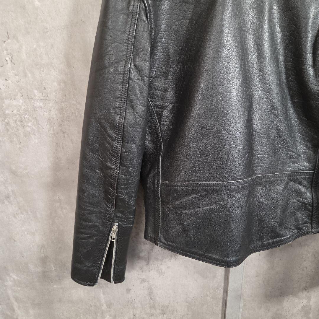 【90s_vintage】ハの字パキジャンLeatherRidersJacket