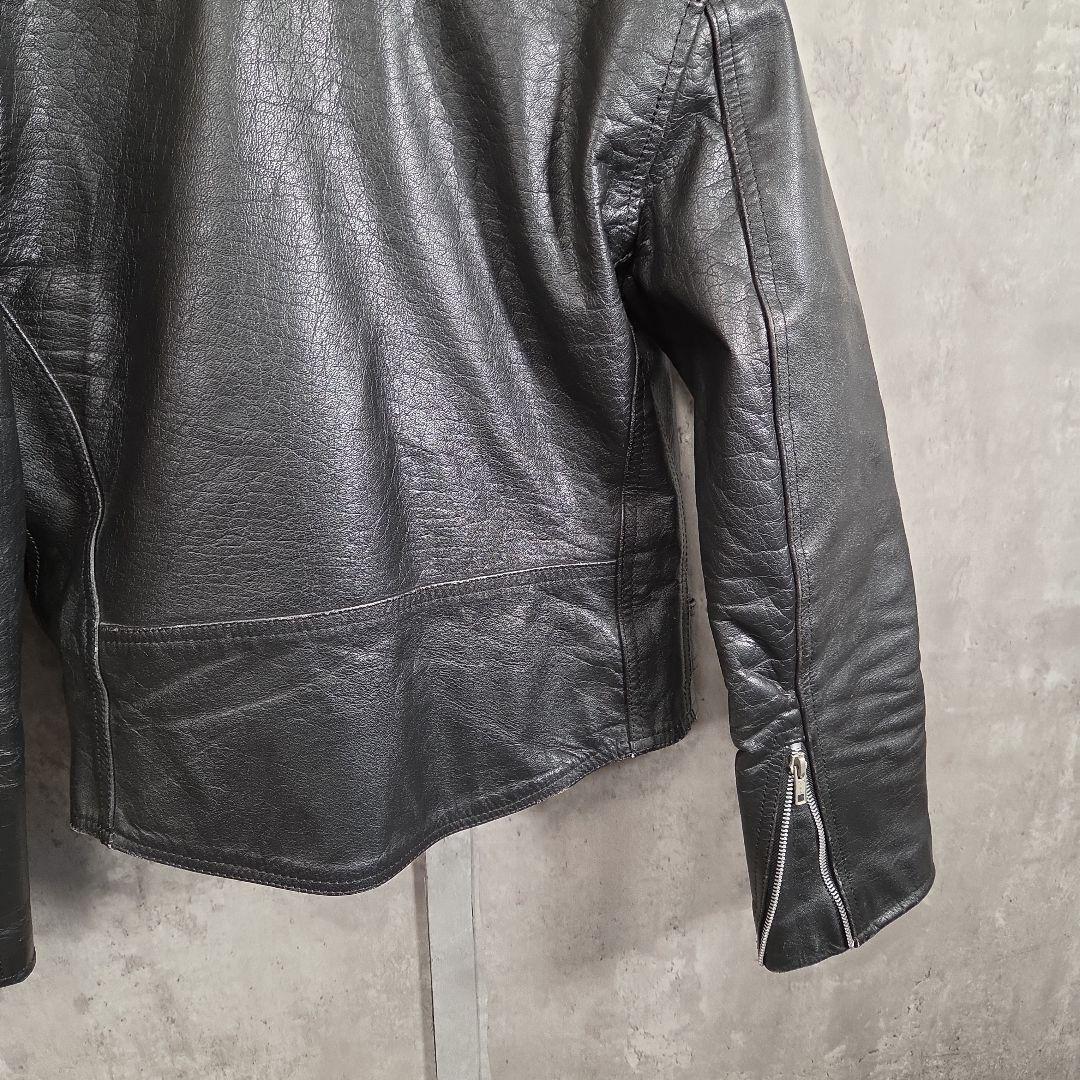 【90s_vintage】ハの字パキジャンLeatherRidersJacket