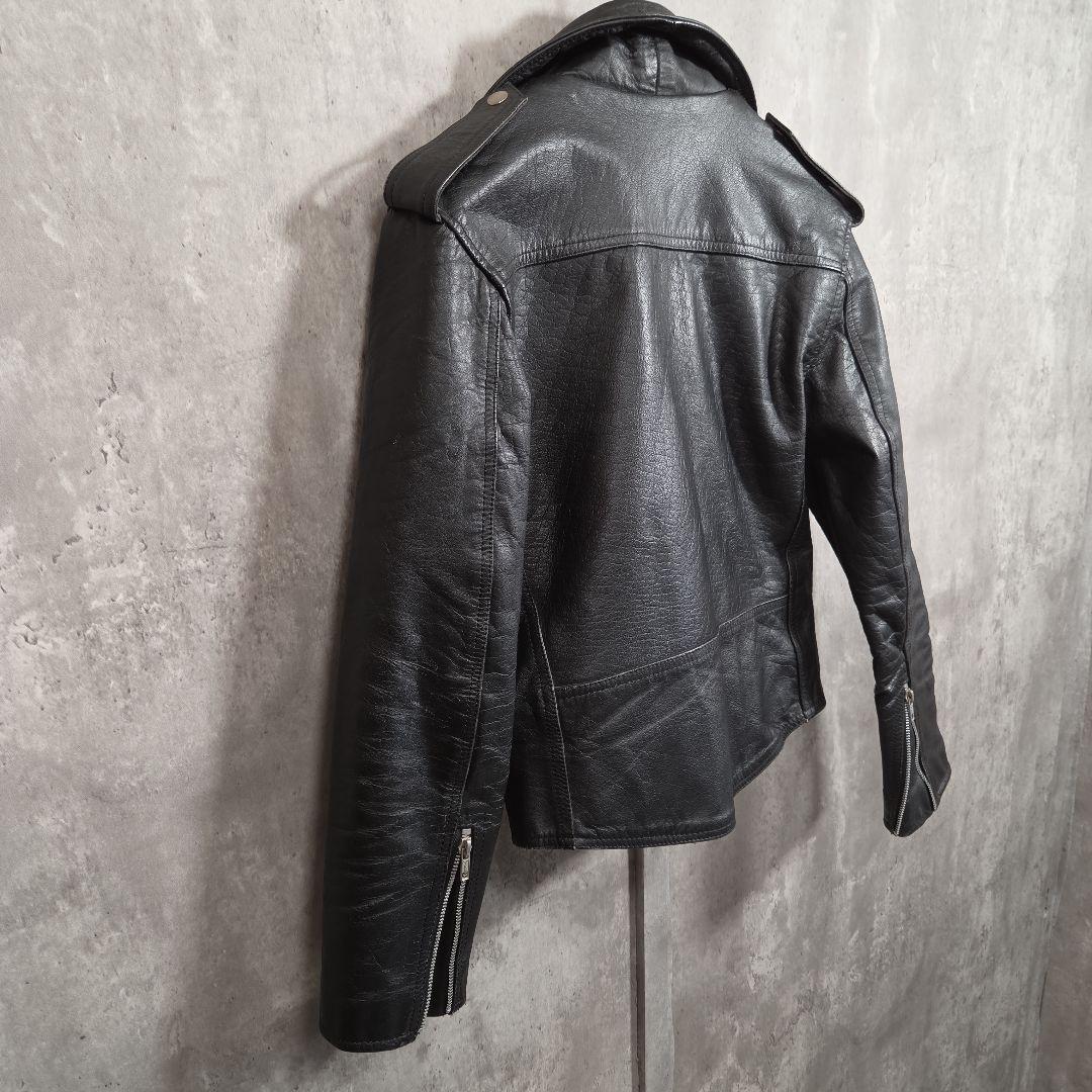 【90s_vintage】ハの字パキジャンLeatherRidersJacket