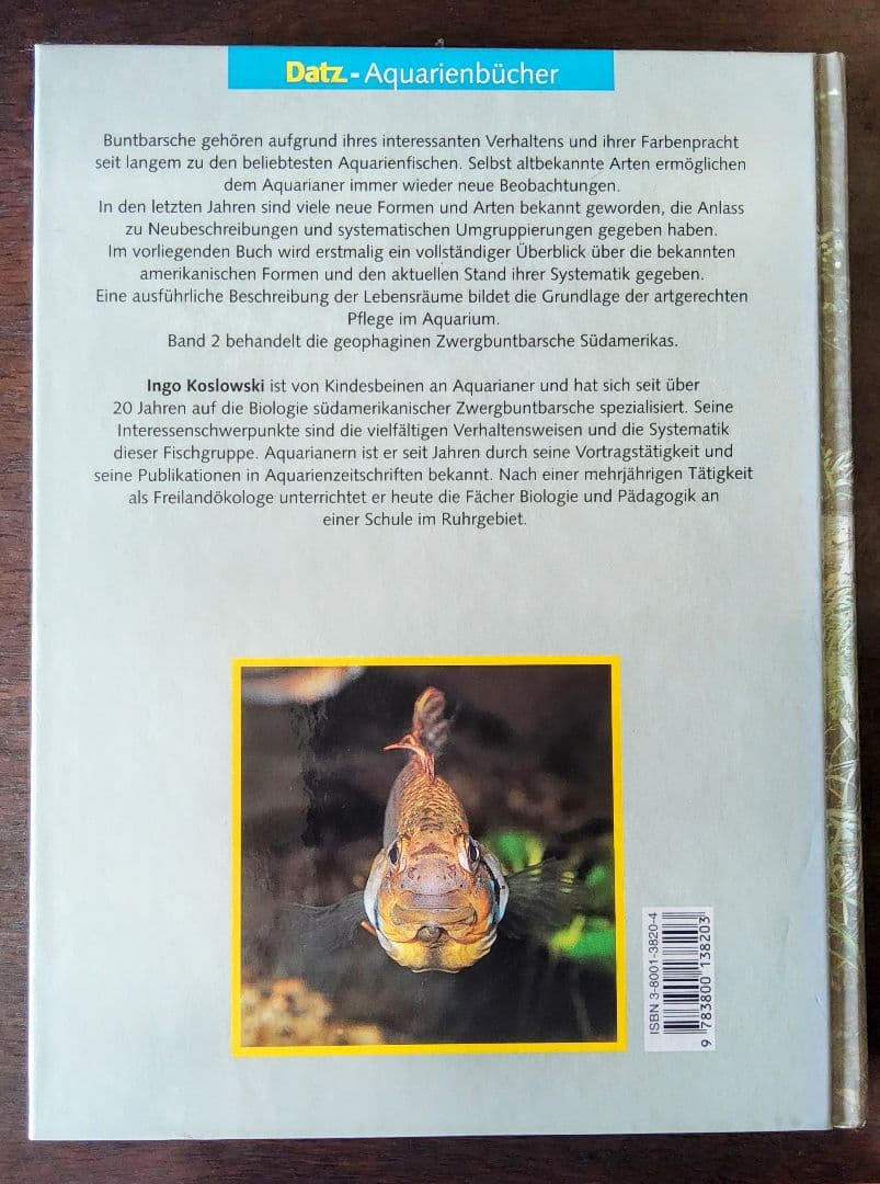 【美品！】Die Buntbarsche Amerikas 2 アピストグラマ