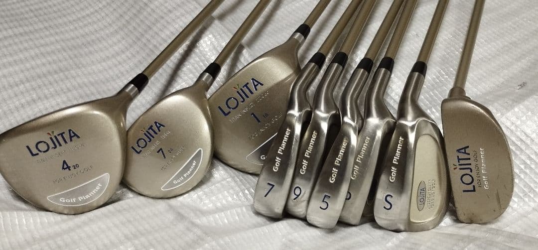 大人気　レディース　LOJITA GOLF PLANNET 9本セット 　右利き