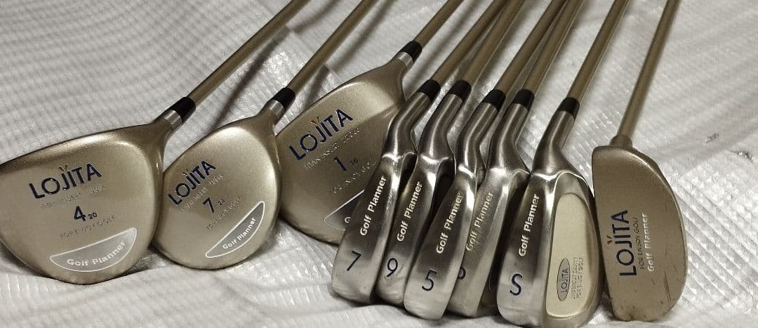 大人気　レディース　LOJITA GOLF PLANNET 9本セット 　右利き