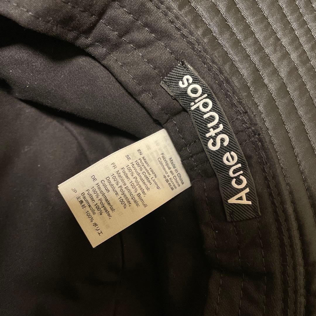 [美品]Acne Studios アクネステュディオズ バケットハット 黒
