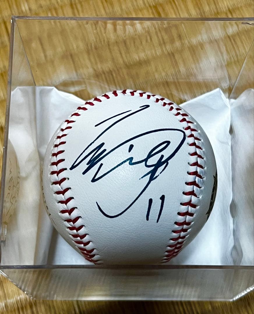 大谷翔平　サインボール 2014年　球団公式球　wbc