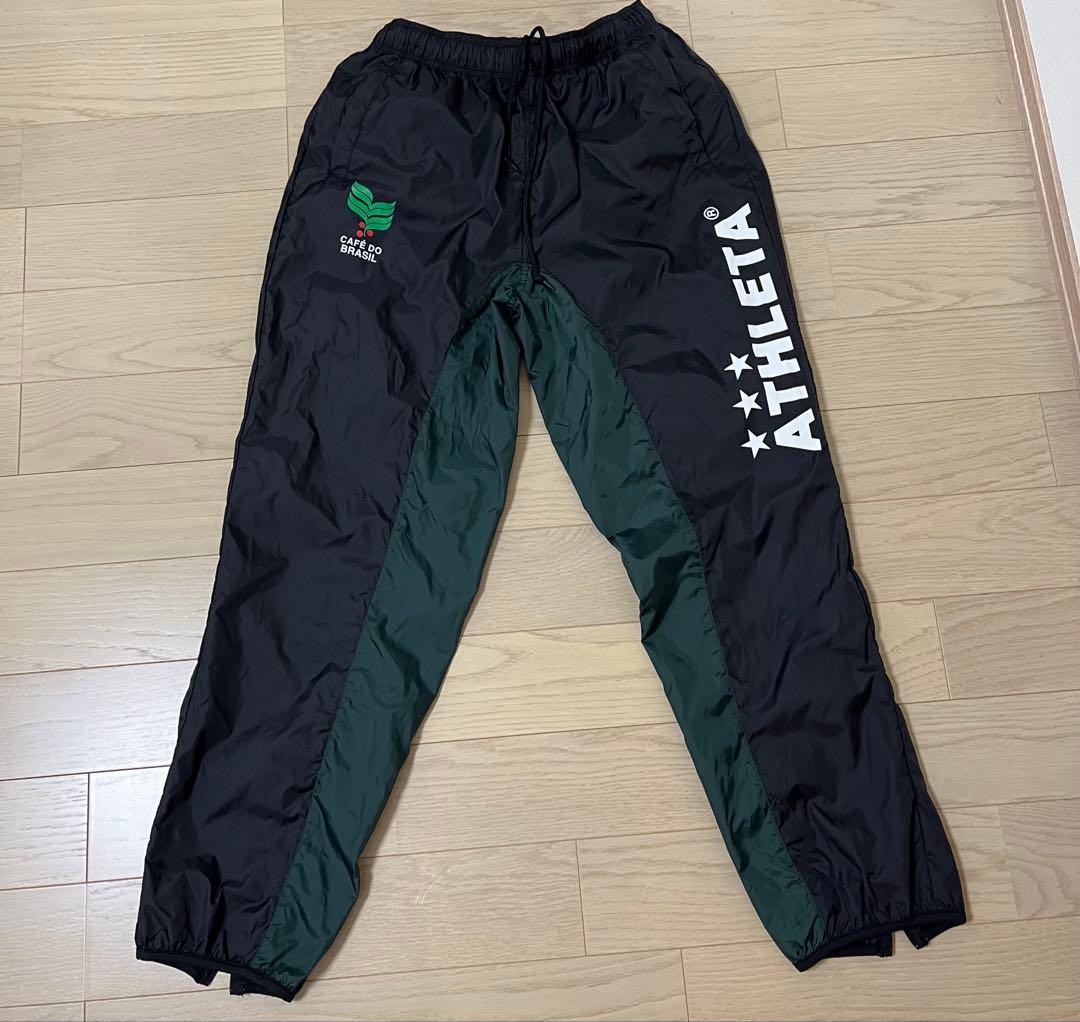 ATHLETA アスレタ ピステ 上下セット L ブラック×グリーン