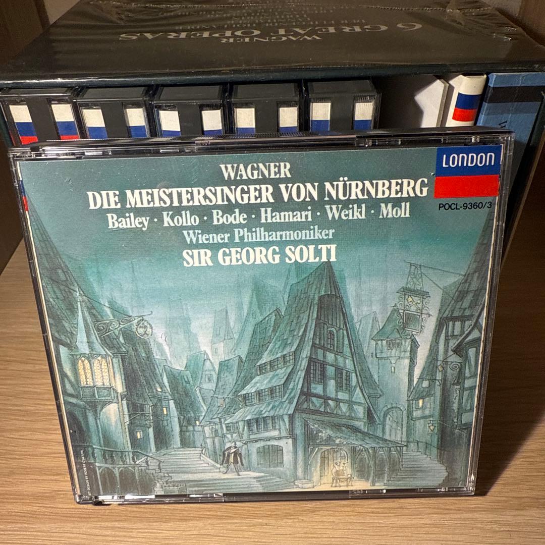 Wagner Great Operas 6大オペラ CDボックスセット