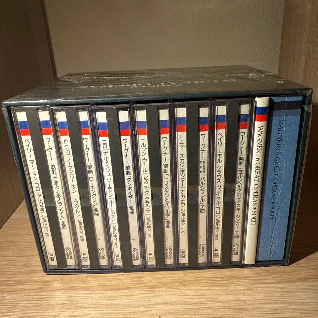 Wagner Great Operas 6大オペラ CDボックスセット