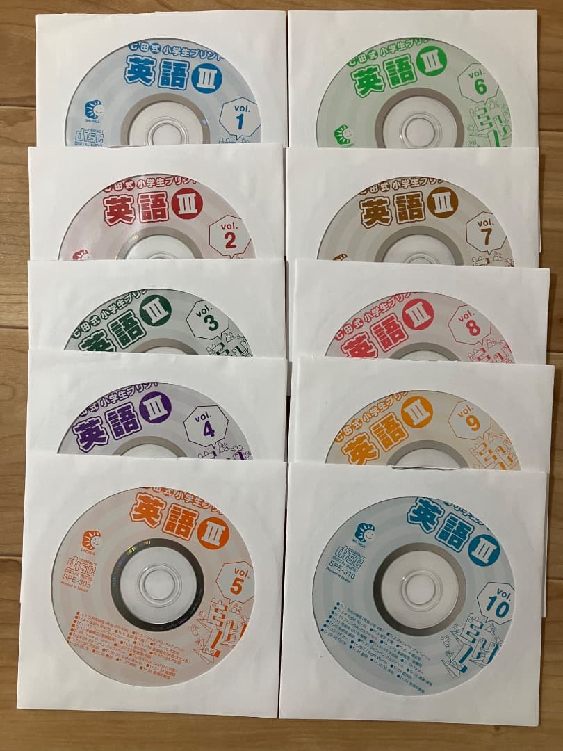 七田式プリント・未記入・英語Ⅲ