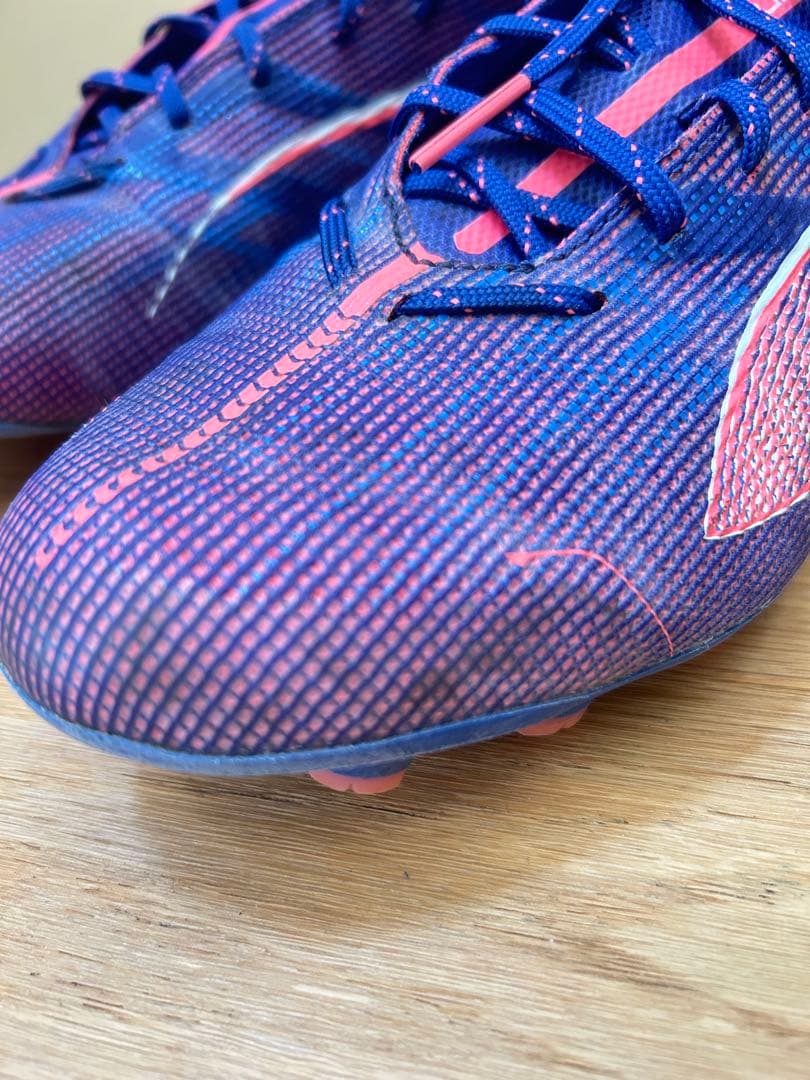 Puma サッカーシューズ ウルトラ5 27.5㎝ 青/ピンク