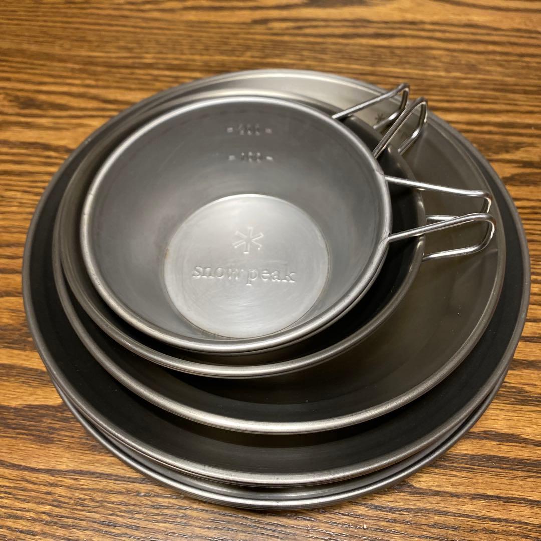 スノーピーク　テーブルウェアセット