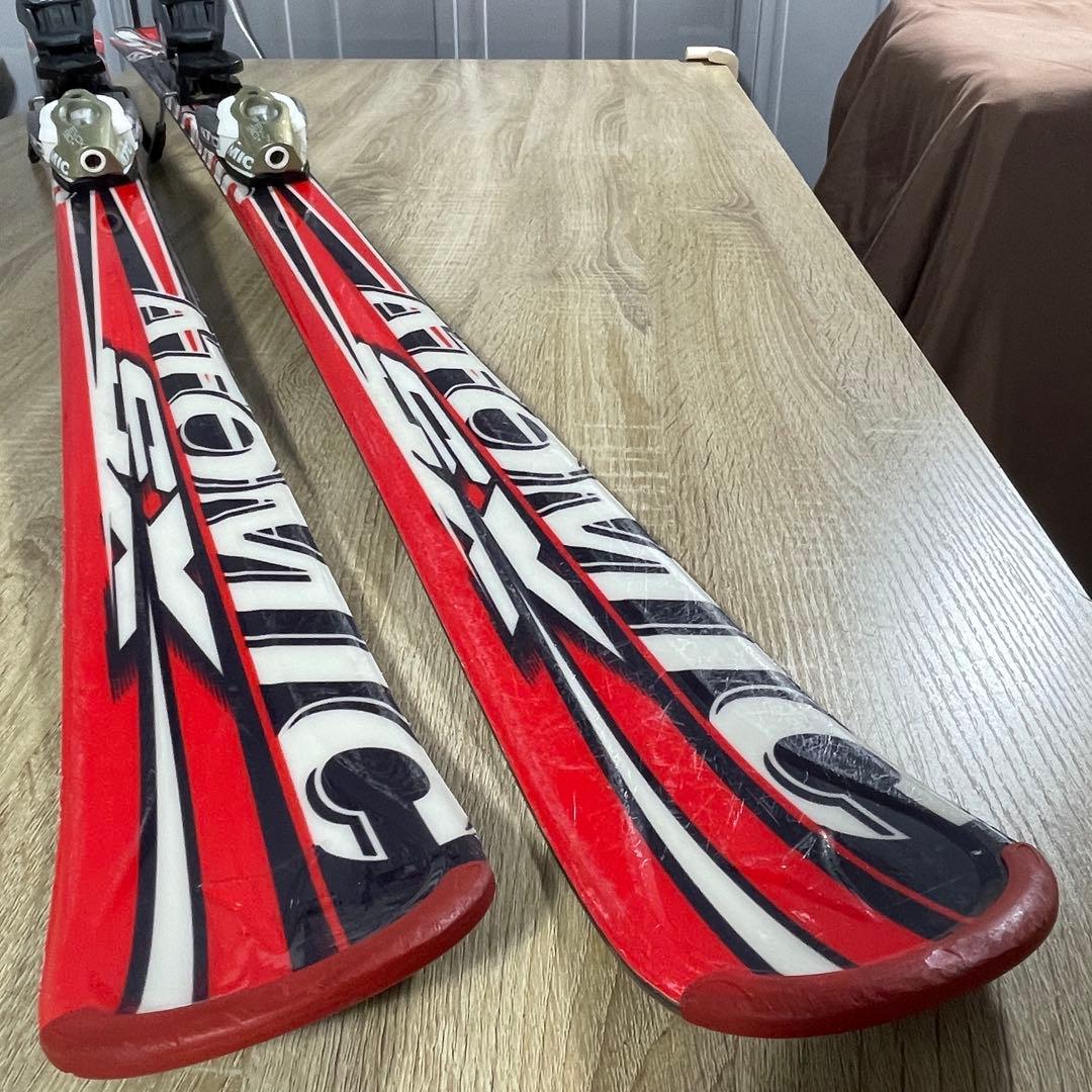 ATOMIC159cmHEAD26/26.5cmストック115cmスキーセット