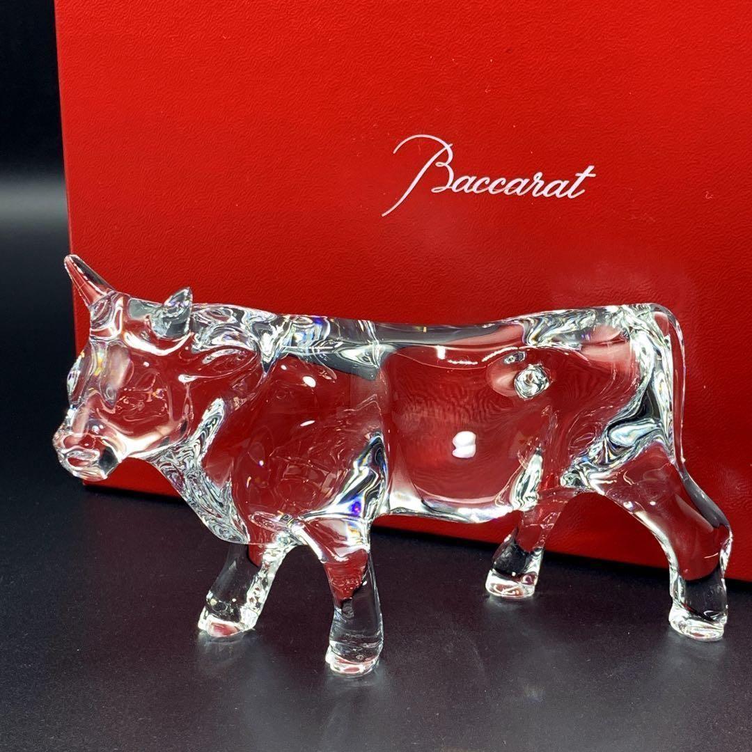 箱付きBaccarat Zodiac ゾディアック 干支 丑 クリスタル バカラ