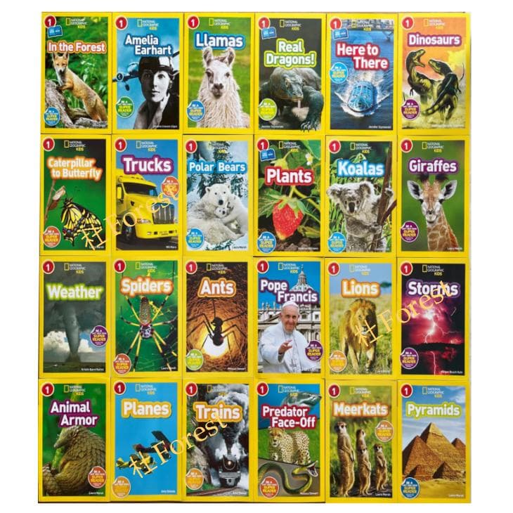 新品 National Geographic Kids 1 絵本46冊 音源付