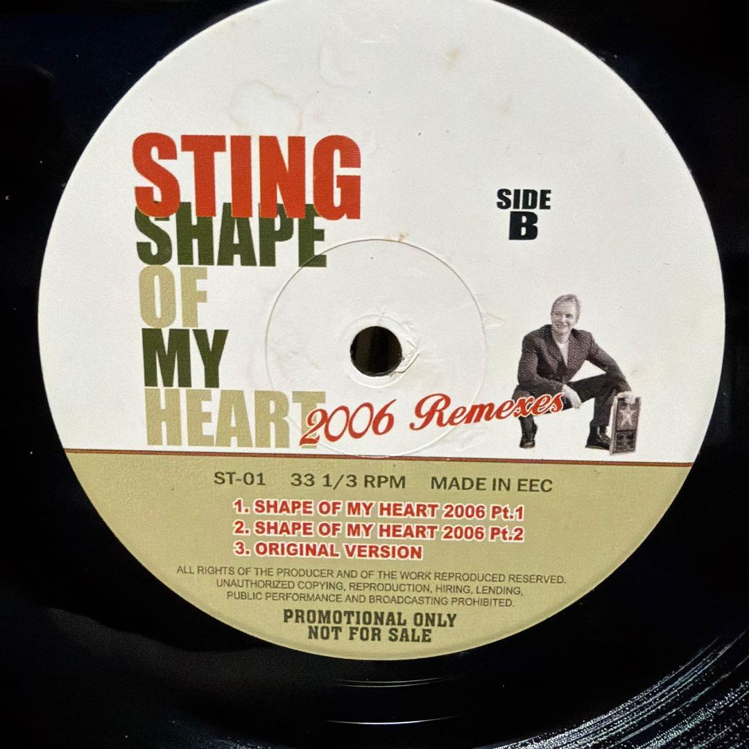 洋楽 Sting Englishman in New York / Shape of