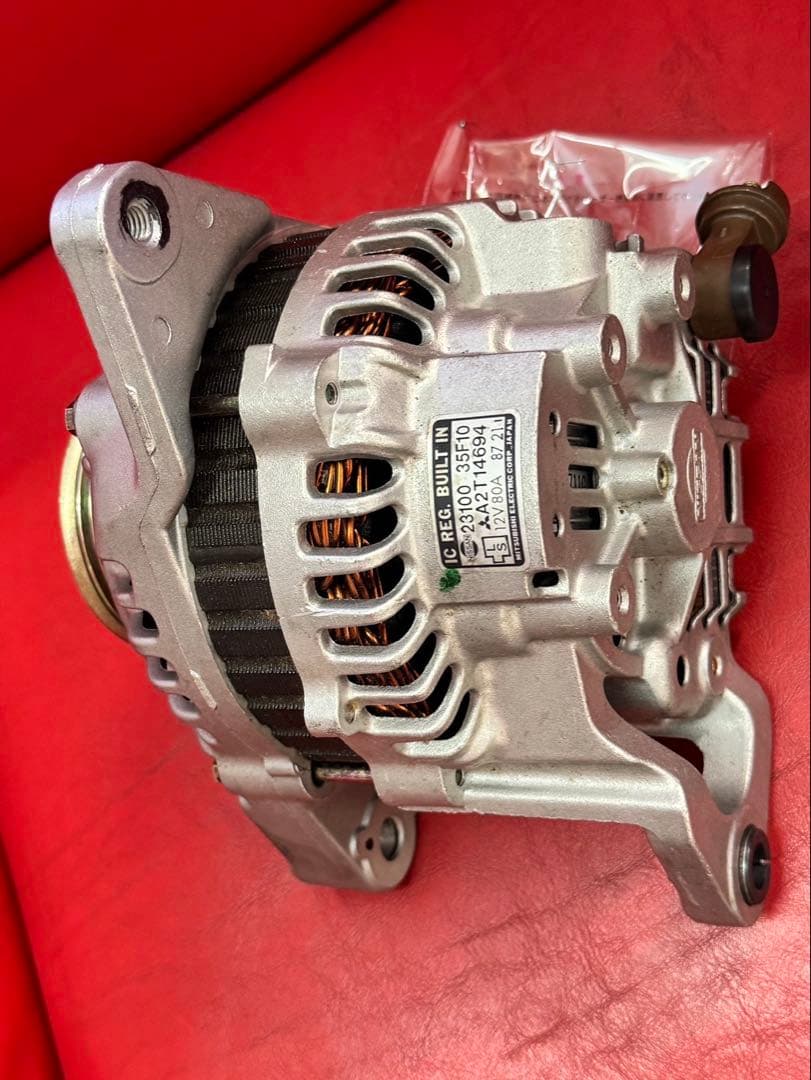 【新品・未使用】オルタネーター・ダイナモ 三菱製 A2T14694 ① シルビア
