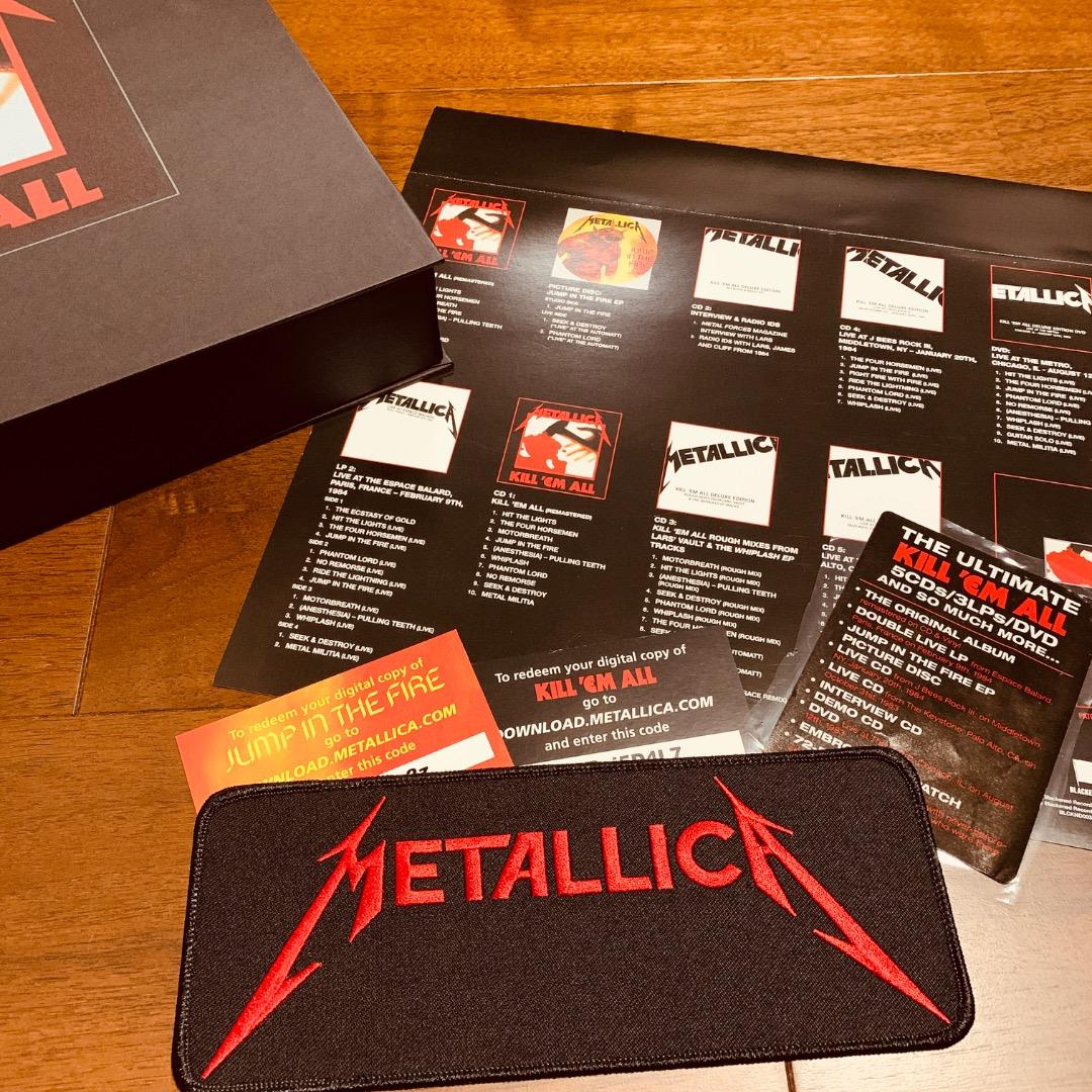 洋楽 llica Kill 'Em All Deluxe Box Set