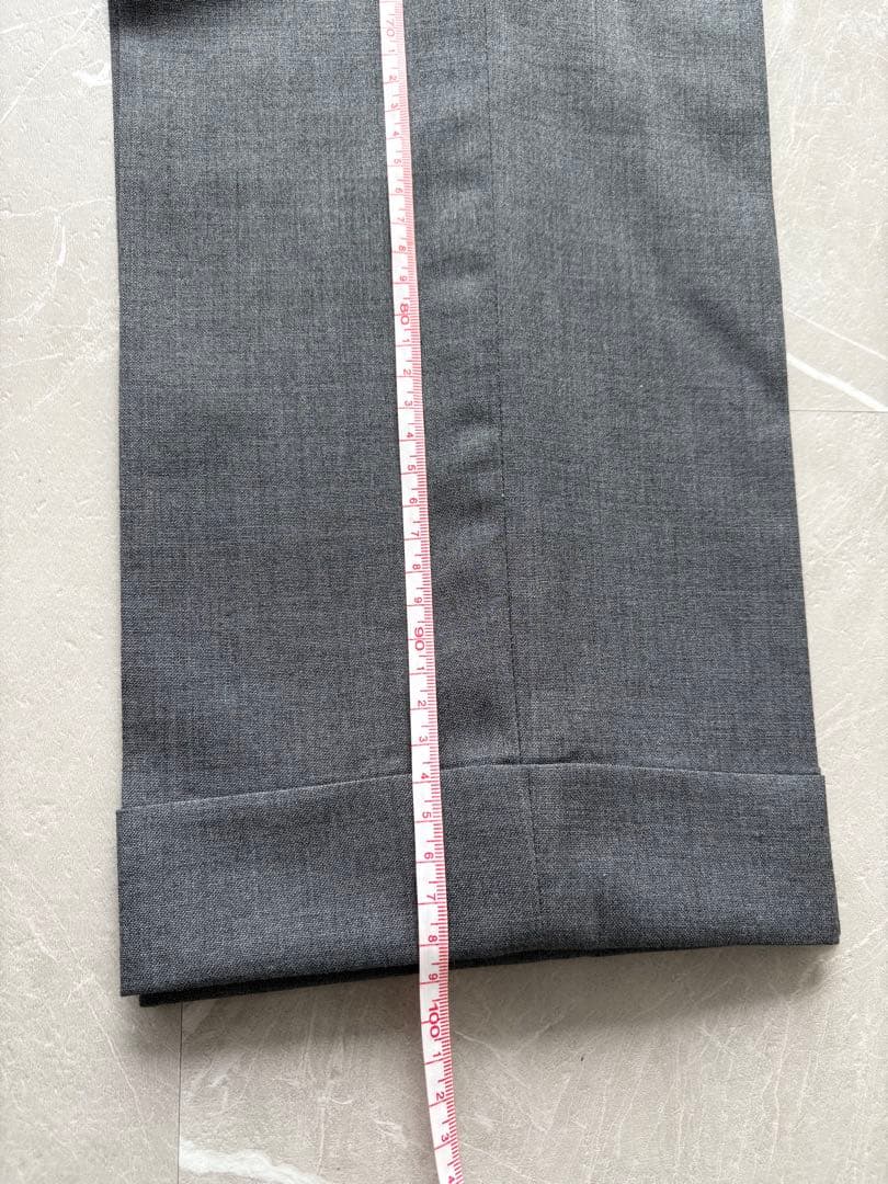 UNITED ARROWS トロピカルクリース テーパード パンツ