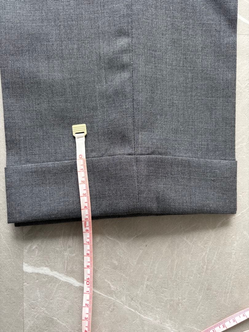 UNITED ARROWS トロピカルクリース テーパード パンツ