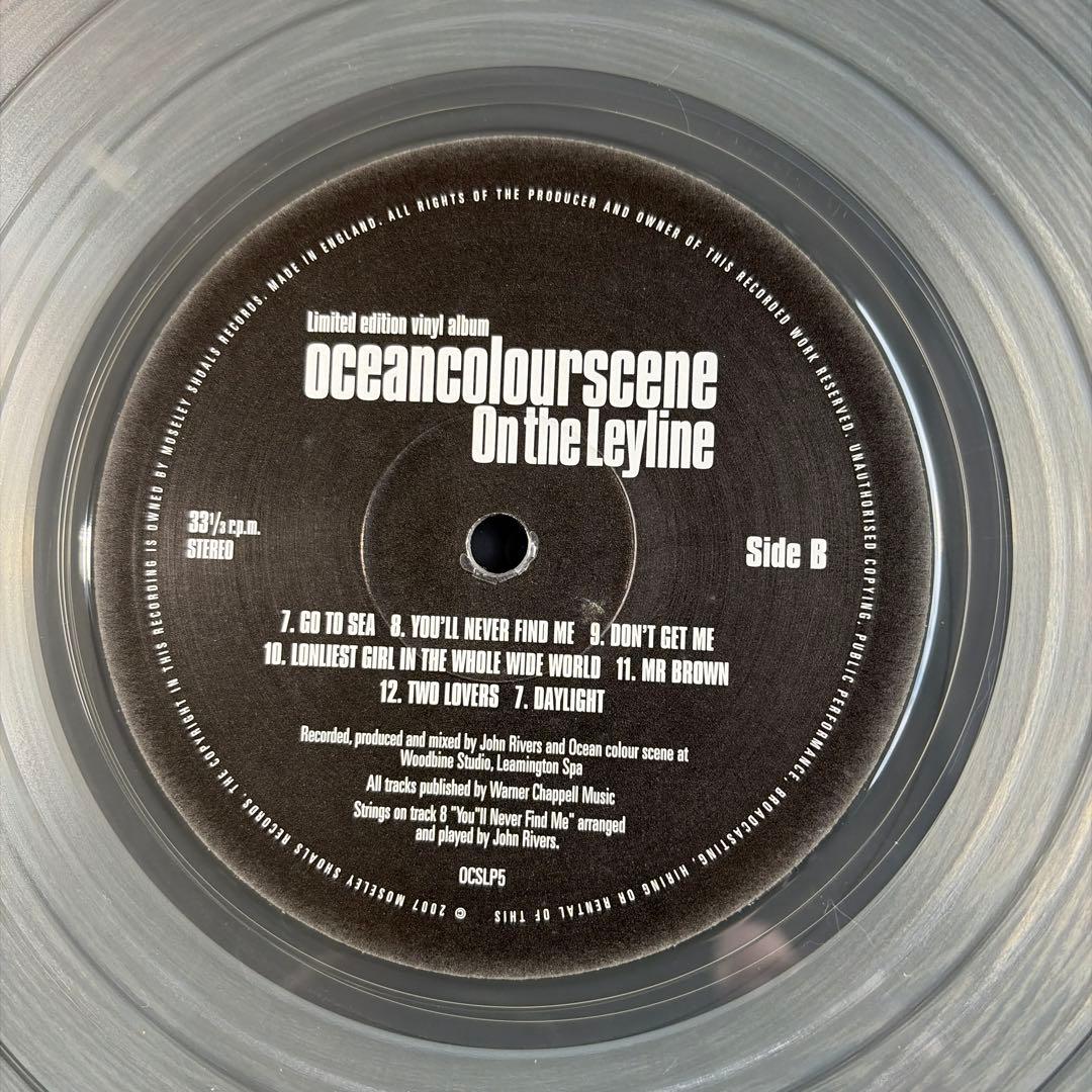 oceancolourscene アナログLP UK盤　ほぼ未使用