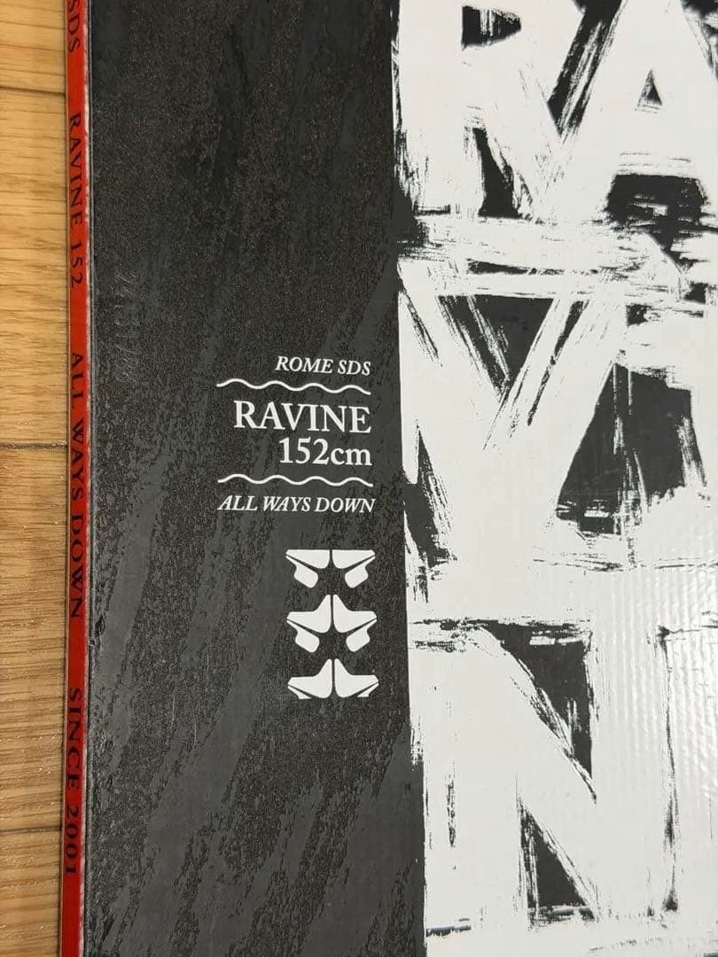 ROME SDS RAVINE 152cm スノーボード
