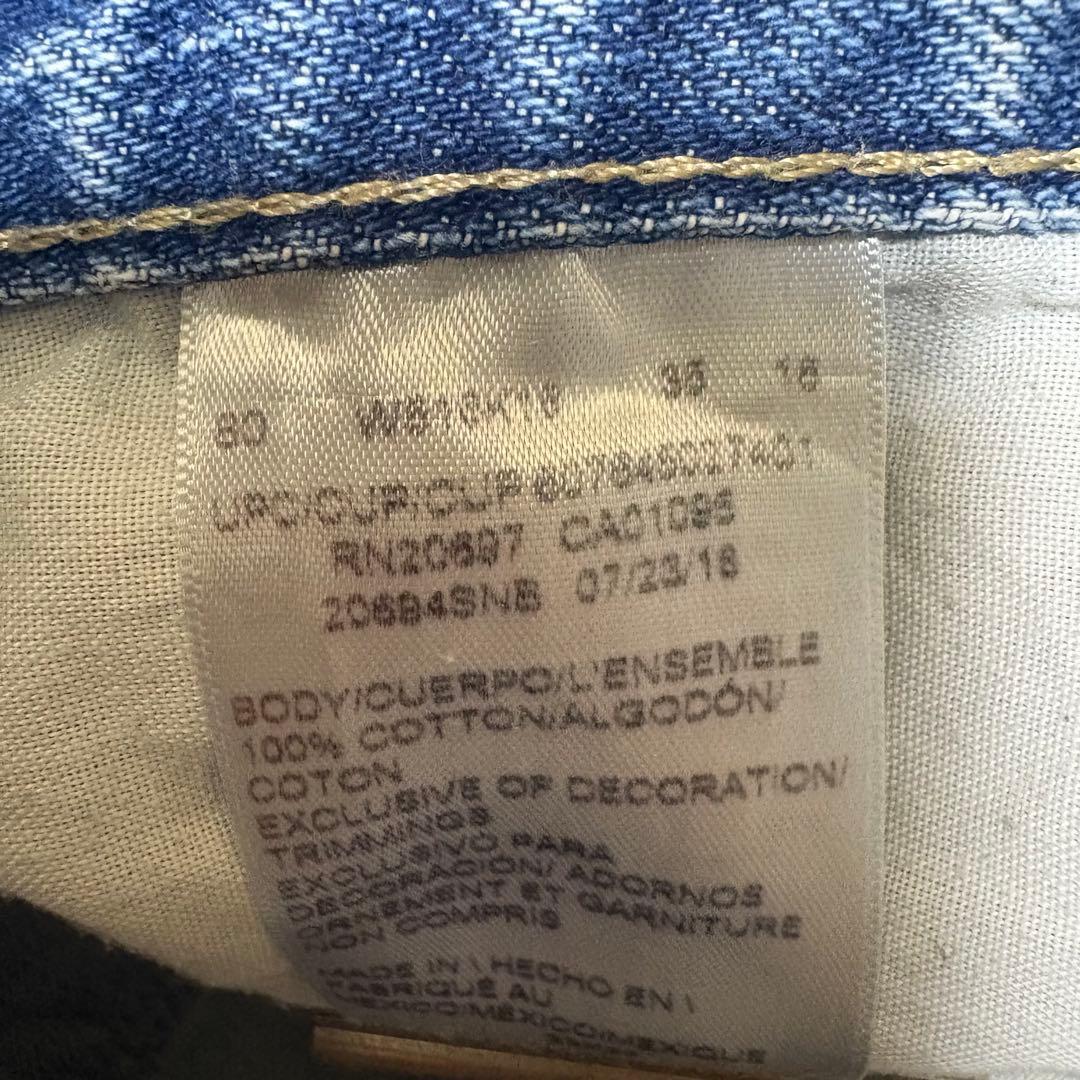 Dickies ディッキーズ　メキシコ製　ダブルニー　ジーンズ　33×33