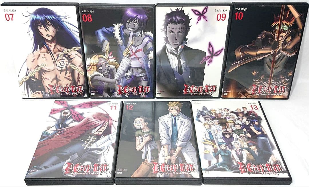 D.Gray-man/ディーグレイマン【1期+2期】 DVD 全26巻セット
